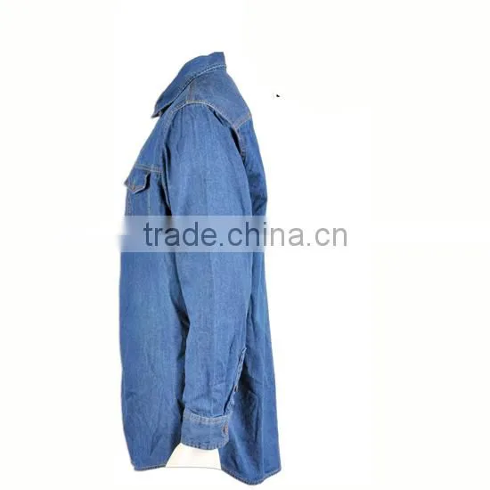 Popular Blue Casual Shirt Desgin For Men photo-4