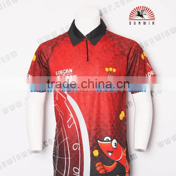 Customized Wholesale Mens Darts Shirt / Dart Wear photo-6