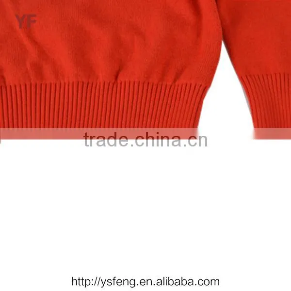 Girl's Cotton Ribbed Jacquard Pullover Sweater photo-5