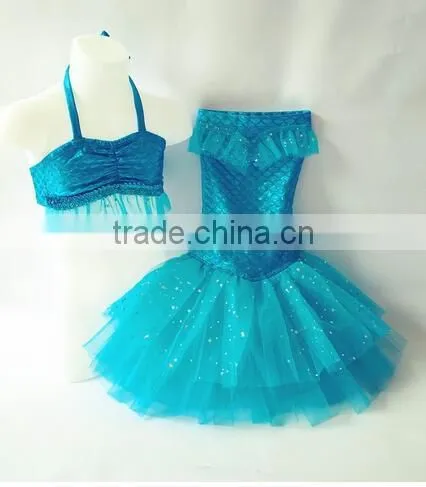Hot Pink Little Mermaid Princess Costume Halloween Costume photo-2