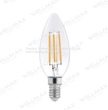 WELLMAX Filament LED Bulb C35/G45/A60 photo-2