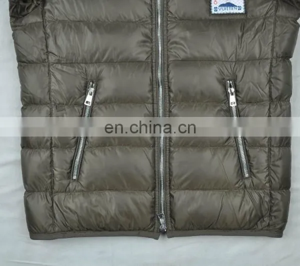 2015 Latest Fashion Stylish Embroidery Patch Fit Men Down Jacket photo-5