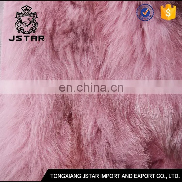 Pink Cheap Sheep Wool Fur Coat With Detachable Fur Inside photo-6