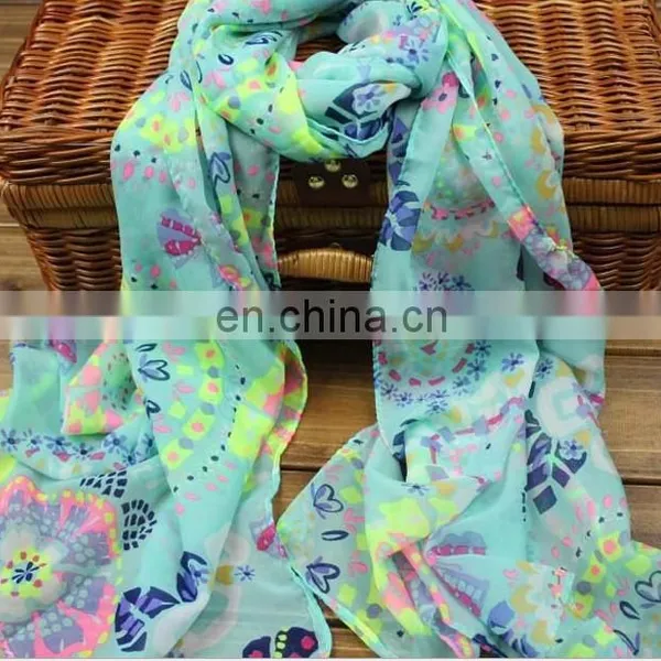 Fashion Wholesale Chiffon Scarf photo-2