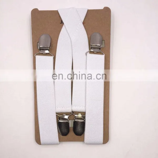 Wholesale Low MOQ Cheap 2.5cm Elastic Suspenders photo-6