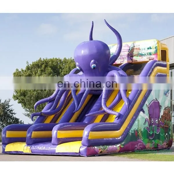 HI Happy Ice Blue Water Slide for Inflatable Water Pool, Giant Slide for Pools photo-4