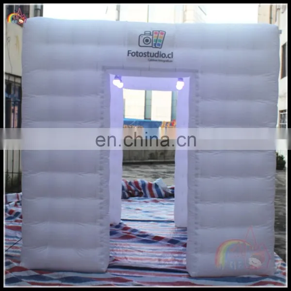 Best Price Inflatable Cube Enclosure Kiosk Tent Shopping Mall Photo Booth Rental photo-3