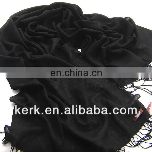 Fashion Plain Design Scarf and Shawl, Stock 40 Colors Wholesale Price,Material:Cashmere+ Viscose photo-4