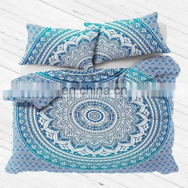 India Suppliers Home Textile Hot Products Cotton Cheap Indian Duvet Cover photo-3
