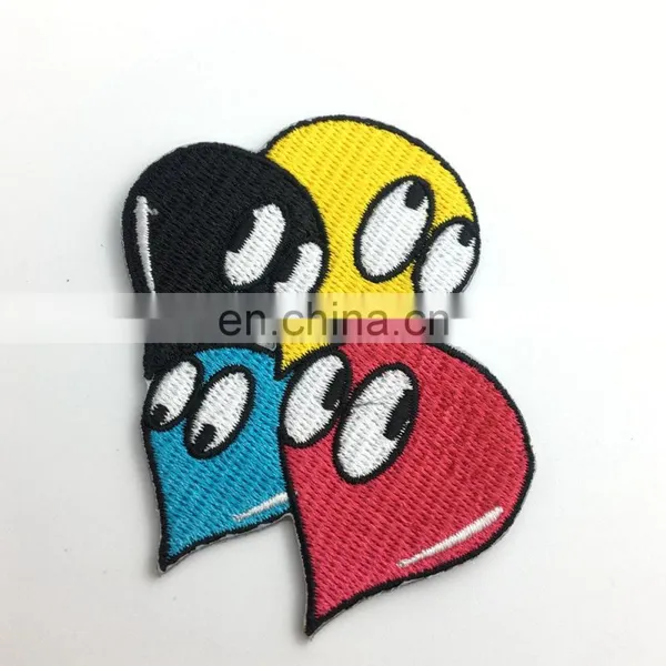 Custom Cheap Iron on Embroidery Clothing Club Patches