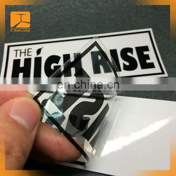 Glossy Custom Self Adhesive Label Stickers Roll and Roll Stickers Labels, Matt Vinyl Sticker Printing Roll Labels ---DH 9153 photo-2