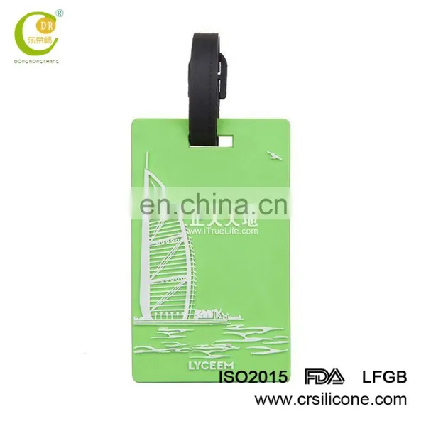 Customize the High Quality PVC/rubber/silicone Animal Shaped Tag Luggage Tag photo-5