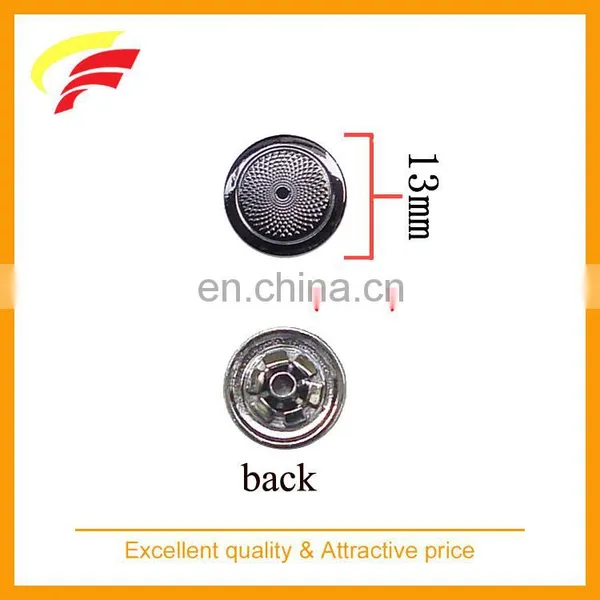 Button Series Zinc Alloy Jeans Button , Rivet , Snap Button for Garment photo-4