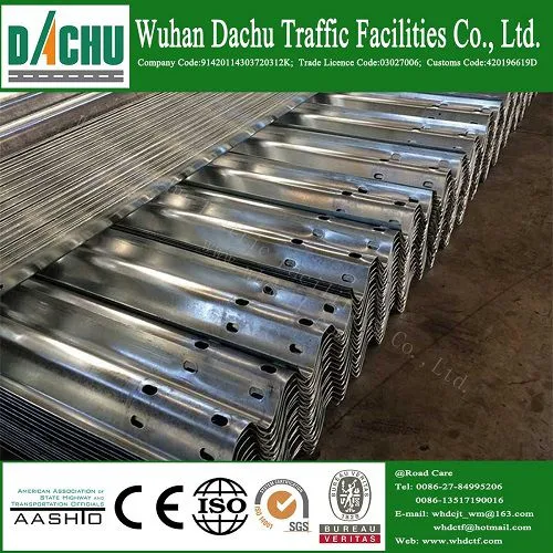 Galvanized Steel W-beam Crash Barrier for Dangerous Road photo-4