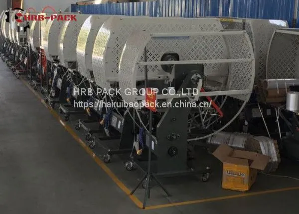 HOE SALE High efficiency and professional automatic PE belt STRAPPING MACHINE for carton box corrugated paperboard