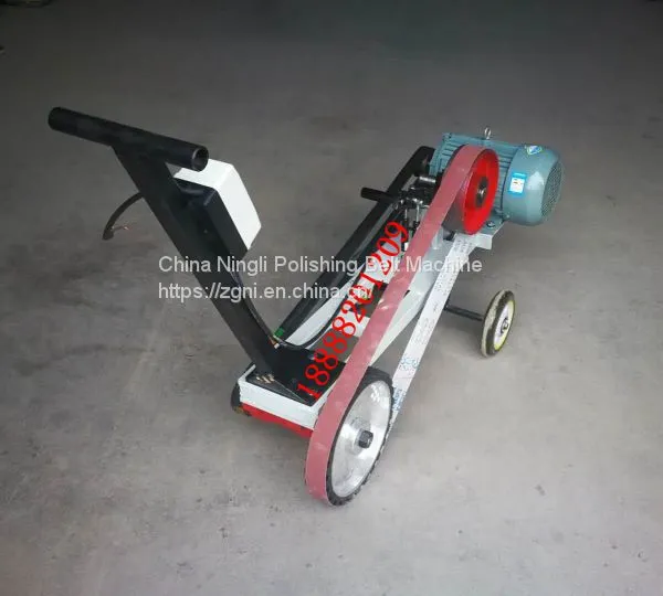 Push Type Polishing Machine Plate Welding Sand Belt Machine Welding Mouth Polishing Machine Manufacturers Direct photo-3