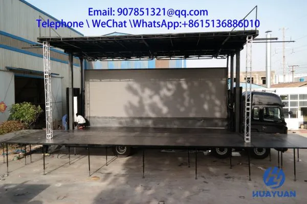9.6 m Roadshow Stage Truck for Sale photo-5