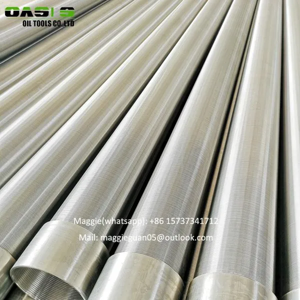 Water Treatment Screen Oil Filter Casing Slot Pipe Sand Control Water Well Screens photo-3