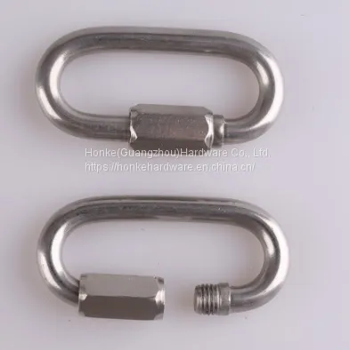 European Type Link Ring Oval & Round Door Buckle Anchor Shackle Ship Anchor Chains photo-4
