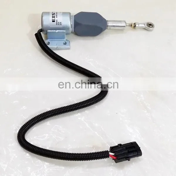 Original DCEC 6BT Diesel Engine Part 12V Fuel Shut Off Solenoid 3935431 photo-3