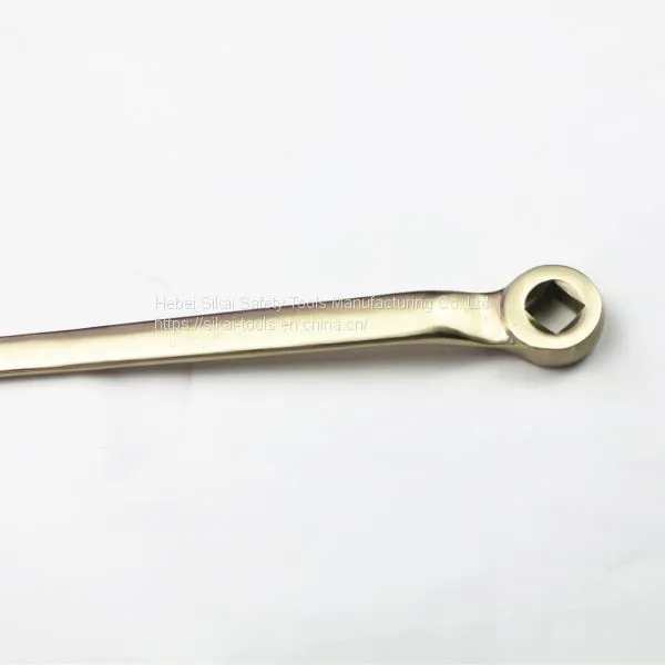 Aluminum Bronze Alloy Square Valve Spanner Non Sparking Safety Tools photo-4