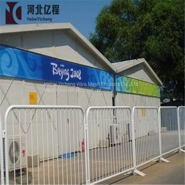 Temporary Steel Road Safety Barricade Crowd Control Barriers photo-3