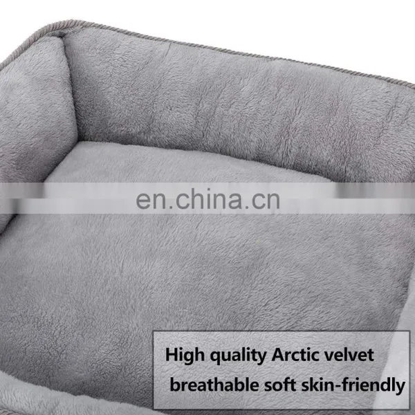 Warming Dog Bed for Pet Plush Rectangle Nest Puppy Sleeping Pet Supplies photo-3