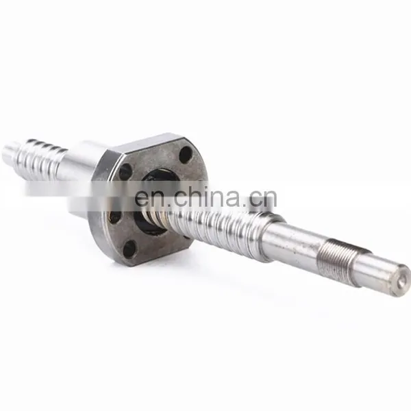 Heavy Load Ball Screw Bearing SFU Series Flange Linear Motion Parts For CNC Lathe Ball Screw photo-4