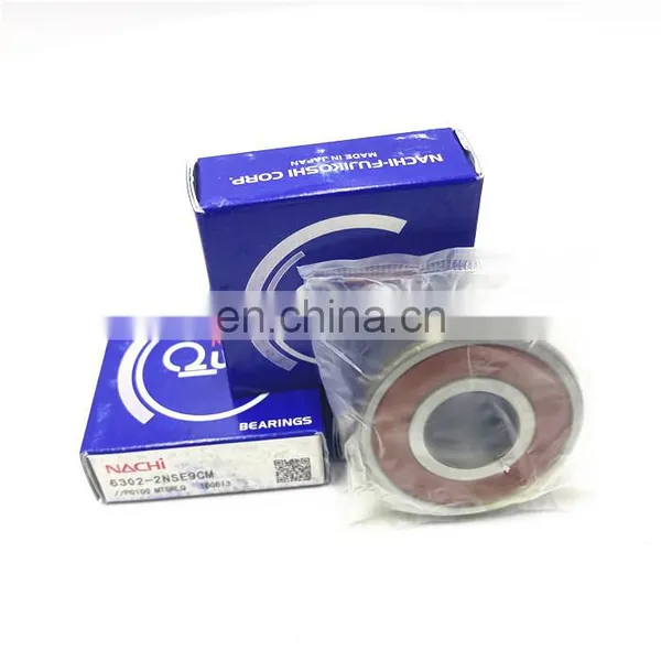 Original Japan Nachi Radial Ball Bearing 6302 6302-2RS 6302ZZ 6302-2NSE9CM Bearing photo-3