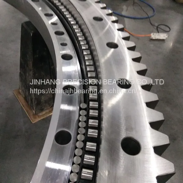 Offer 013.32.1405 Four Point Contact Ball Slewing Bearing With Internal Gear 1525X1235X119mm photo-3