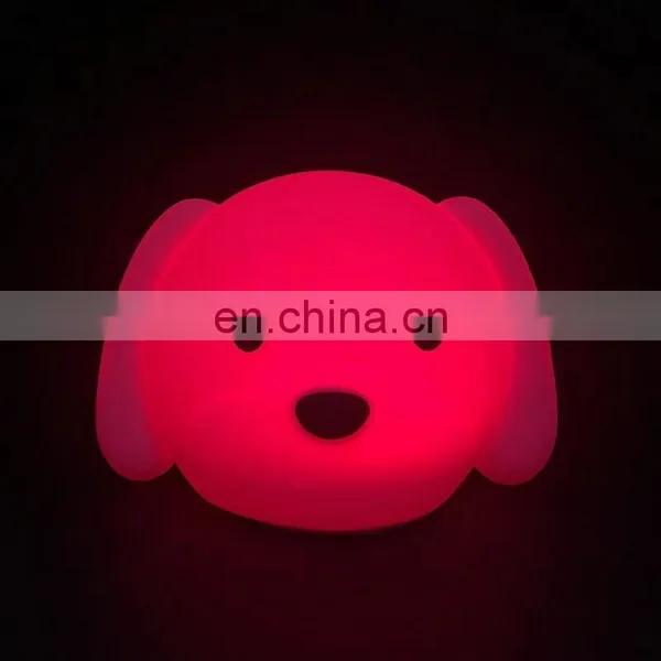 2020 Amazon Idea Silicone Bedside Lamps Led Kids Night Light for Bedroom photo-2