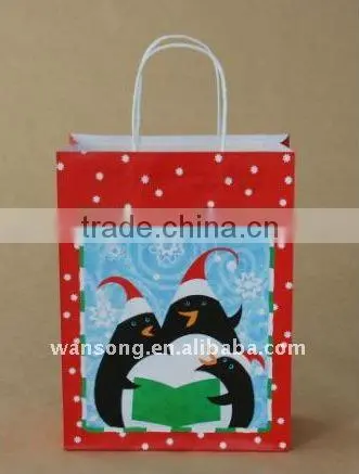2015 New Design Christmas Paper Bag Art , Paper Bag Manufacturer photo-6