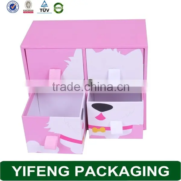 Chinese Wholesale Custom Logo Drawer Box,high End Packing Box for Gift! photo-6