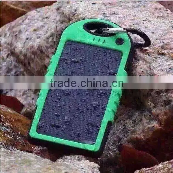 500mA Double Office Plug USB Insert Portable Phone Charger Solar Cell Phone Battery Charger photo-2