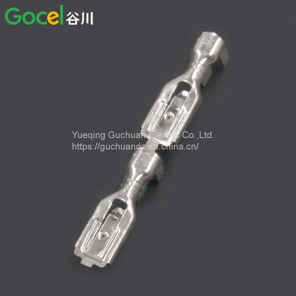 DJ622-J4.8 Plug Spring Horizontal Strip Terminal 4.8 Self-locking Plug Spring Terminal Plug Spring With Lock photo-2