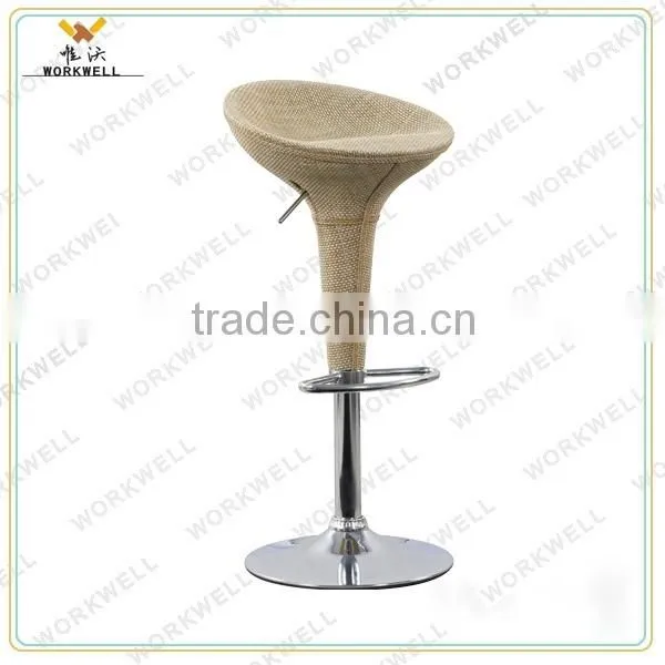 WorkWell Hot Sell Modern New Design Stainless Steel Swivel BarStool Kw-B2001b photo-3