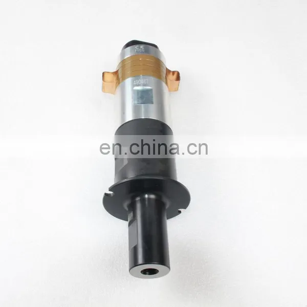 20khz 2000W Ultrasonic Plastic Welding Transducer With Booster for PVC PE PP Ultrasonic Fabric Spot Welding Machine photo-2