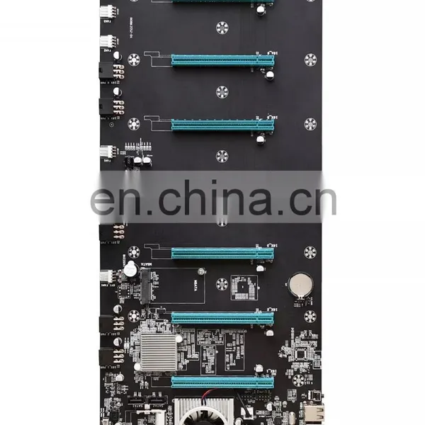 S37 Motherboard 8 Video Card GPU Slot DDR3 Memory Integrated VGA Interface PCIE16X SATA RJ45 Motherboards S37 for RIG Case photo-3
