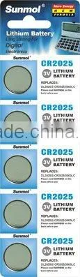 CR2025-B5P Lithium Coin Button Cells