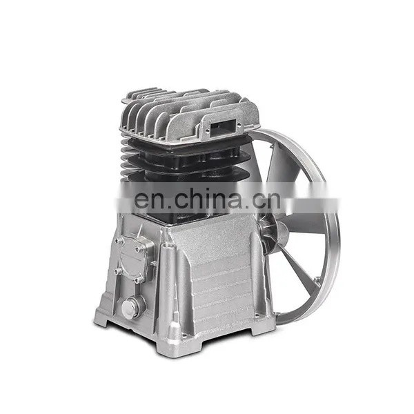 Bison China Exporters 1000Rpm 8Bar 3Hp 2.2Kw Italian Compressor Air Piston Pump photo-2