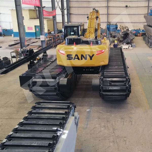Pontoon Amphibious Excavators Fuel Saving Excavator Under Water for Dredging photo-5