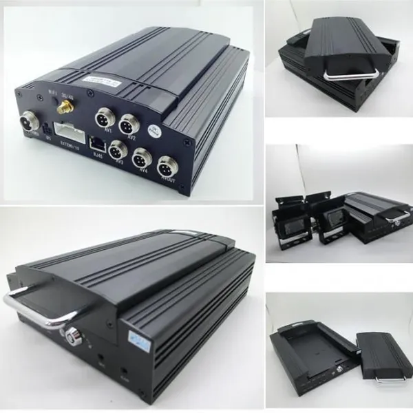 3G/4G GPS Beidou Wifi 4-way/8-way Vehicle Video Recorder SD Card/hard Disk Monitoring Host photo-2