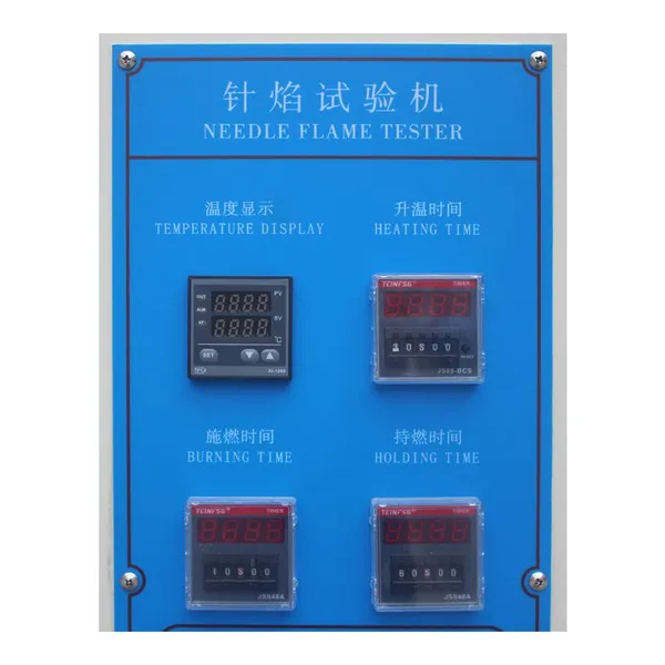 Instrument Flame Resistance Tester Needle Flame Test Chamber Plastic Combustion Testing Machine photo-5