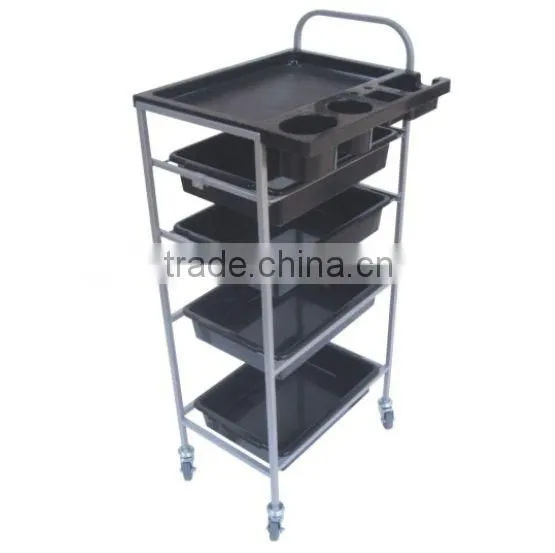Beiqi Hair Salon Trolley With 4 Trays Supplier Beauty Salon Equipment photo-2