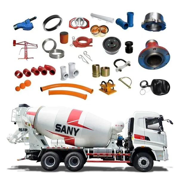 Original Concrete Pump Car Accessories Sany Concrete Pump Truck Parts