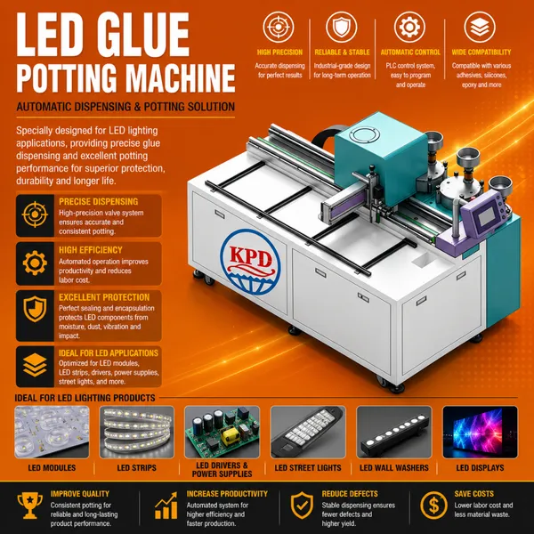 2K Polyurethane Adhesive Resin Dispensing and Potting Machine Mixing and Dosing Machine for EV Electrical Controllers photo-4