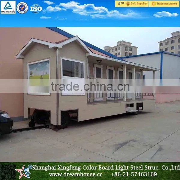 New Design Outdoor Public Mobile Portable Toilet/two Three Four Rooms Trailer Toilet Caravan/outdoor Toilet Shanghai photo-2