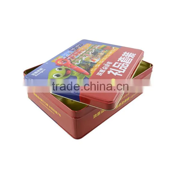 Novel Stationery Tin Box With Printed Color,pencil Tin Can,metal Candle Holder photo-2