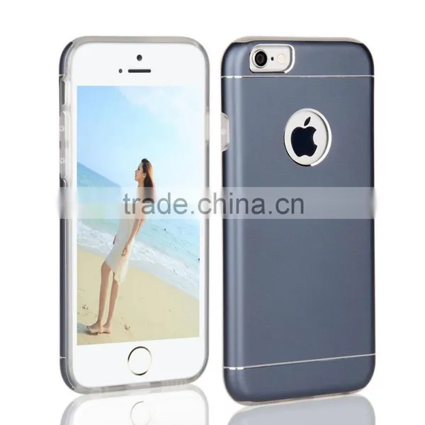2016 New Arrival Dual Aluminum Case for Iphone 6 Matte Black Housing photo-2