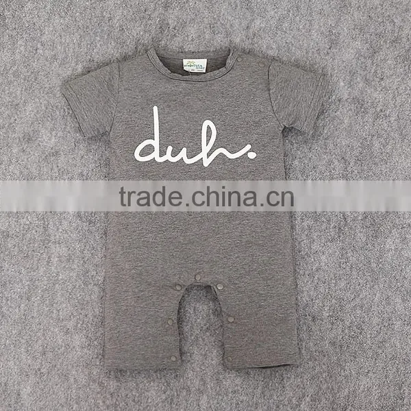 2016 Cute Modeling Cartoon High Quality Newborn Baby Rompers Pure Cotton Summer Toddler Jumpsuits photo-2